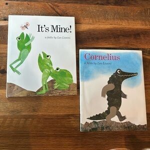 Leo Lionni hardback book bundle 🐸🐊📚